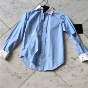 Polo Boys French Cufflink Shirt Size 12